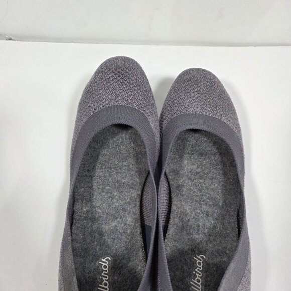 Allbirds Tree Breezers Flats Women’s Size 9 Gray Knit Slip On Casual Comfort Sho - Picture 5 of 8